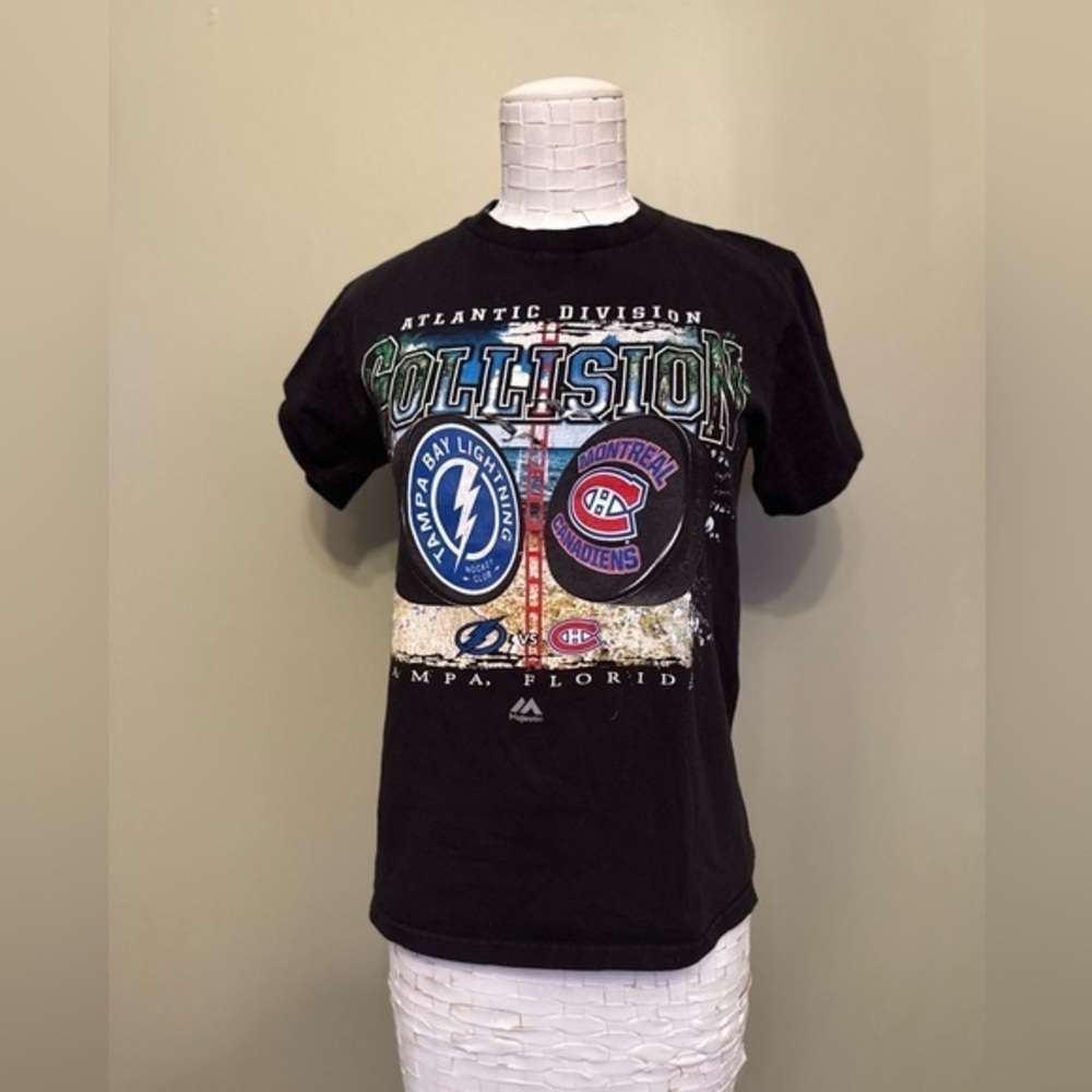 Atlantic Division Collision Youth Vintage Design T-shirt